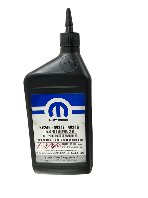 Oil : Transfer Case Lubricant : NV-245/NV-247/NV-249