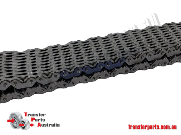 Chain - NV 241 - 1.25” 49 links with 3 Blue links. If you have 1 Blue link you need Jeep Wrangler